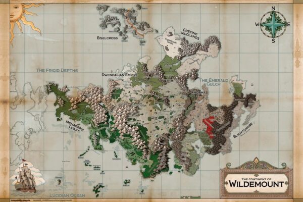 wildemount poster map